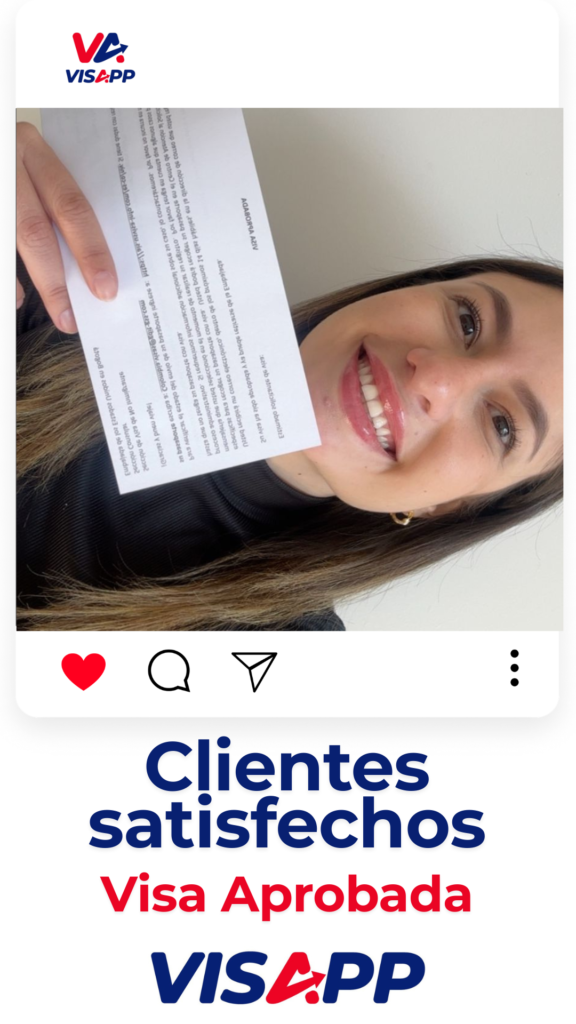 Cliente visa americana aprobada Visapp
