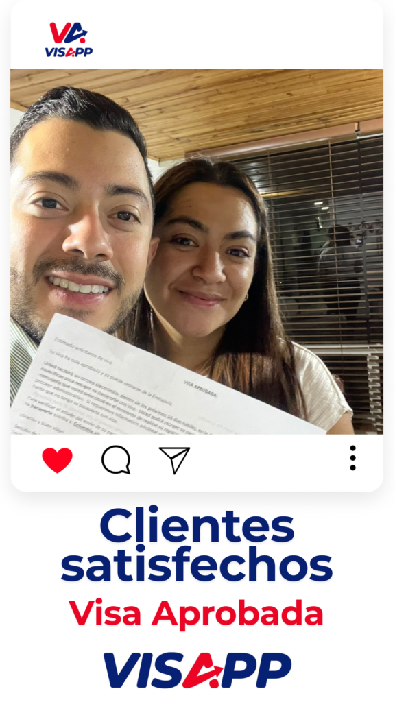 Testimonio tramite visa exitoso Visapp