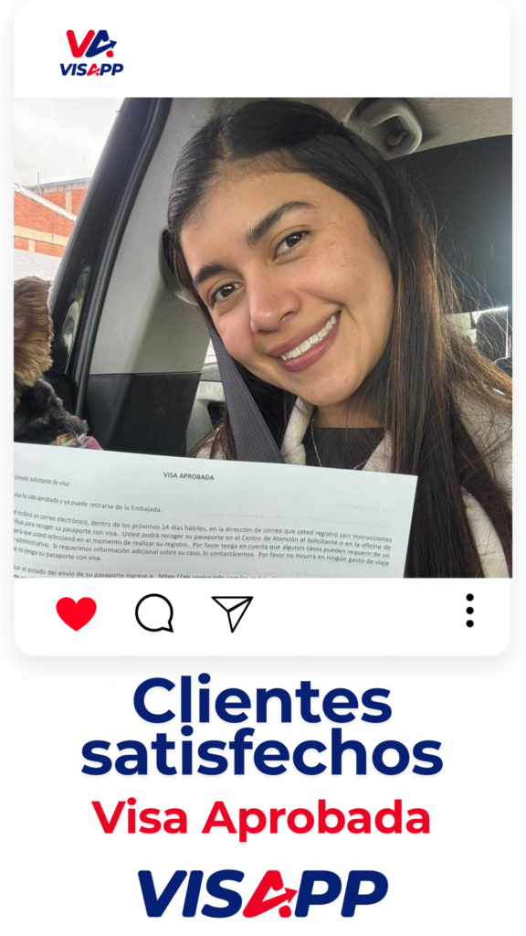 Visa aprobada Colombia Visapp