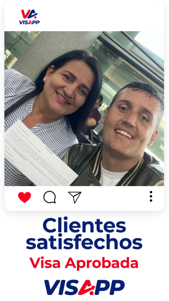 Tramite visa exitoso Visapp