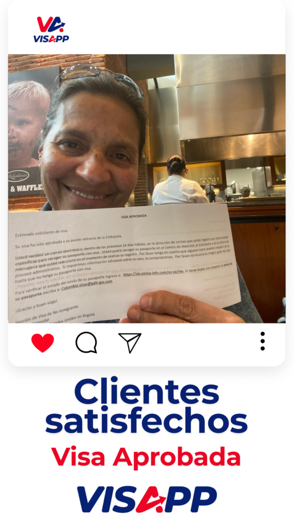 Testimonio visa americana Visapp